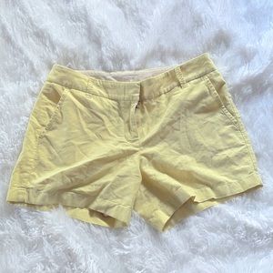 J Crew shorts- yellow